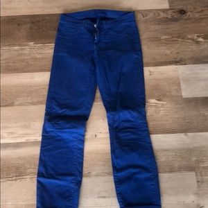 J brand colorful jeans